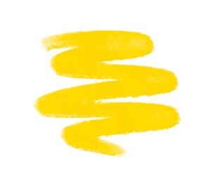 Yellow print on a white background for design