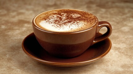Obraz premium nice handmade cup beautiful on the table