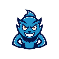 blue cat head
