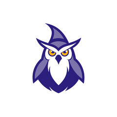 Mascot owl logo and vector art