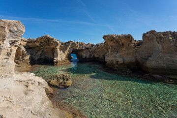 Fototapeta premium piscina naturale di marina serra, Puglia