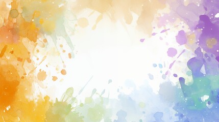 Abstract Watercolor Background