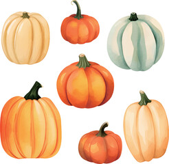 collection of pumpkins