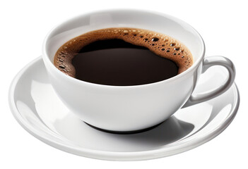 Fototapeta premium PNG Coffee cup saucer drink.