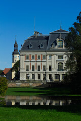 Pszczyna Castle in Pszczyna, Poland.