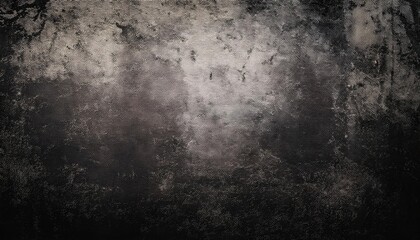 Obraz premium Moody Abstract Grunge Texture with Distressed Dark Tones and Subtle Light Gradients, Perfect for Industrial Design, Vintage Backdrops, and Atmospheric Visuals with an Urban Edge