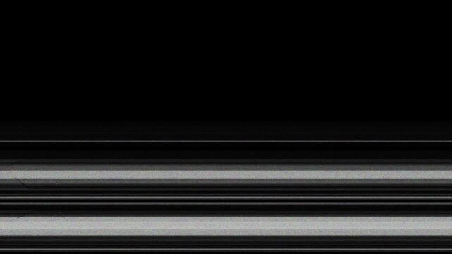VHS noise glitch overlay with no-signal interference and glitchy error effects for retro video editing