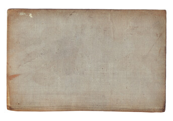 Vintage background of old book torn paper texture with scratches