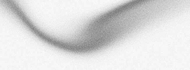 White gray grainy background, black white grayscale abstract noise texture shape, wide banner header cover wallpaper design