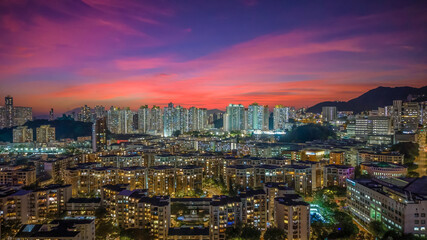 a city scape of Middle Kowloon at Kowloon tong Oct 23 2024