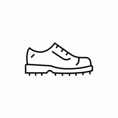 foot wear icon sign vector