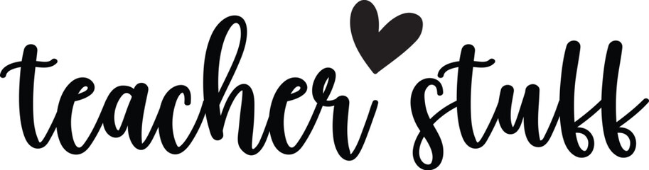 Obraz premium Teacher Stuff