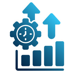 Fototapeta premium Productivity Icon