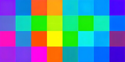 Colorful Abstract Texture Pattern Background Vibrant Bright Multi-colored Chaotic Geometric Shapes

