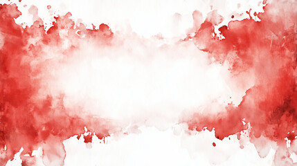 Obraz premium Abstract red watercolor splash banner for sale promotion