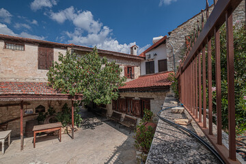 Laneia, a small traditional charming village, located in the Camenderia wine region, at the foot of Troodos Mountains and altitude of 570 m ASL, about 30 km from Limassol, Cyprus