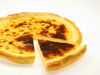 Tarte au flan.