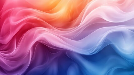 Obraz premium Abstract Colorful Wave Background