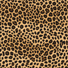 Leopard trendy pattern background. Fashionable wild animal cheetah skin natural texture fabric for fashion print design, banner, cover, wallpaper. leopard vector seamless repeating stylish design.