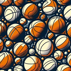 Obraz premium Basketball design ball design art