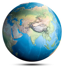 World globe - planet Earth 3d