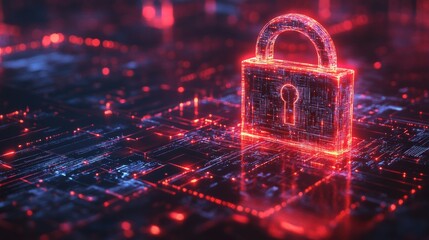Digital Security Lock Concept