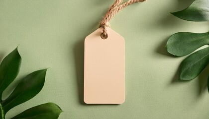 The blank tag is perfect for adding a product label or price tag to a natural or eco-friendly product