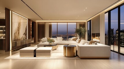beautiful apartment, interior