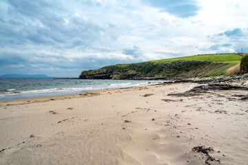The beautiful beach at Muckross Head , County Donegal, Ireland.
