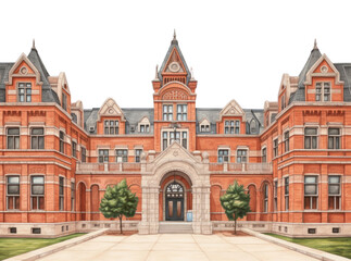 PNG Hospital building architecture house.