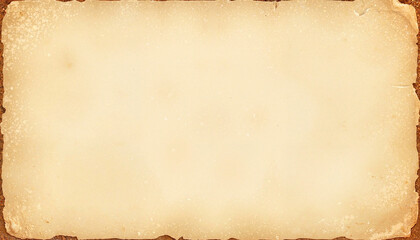 Blank vintage paper with faded edges, antique texture background