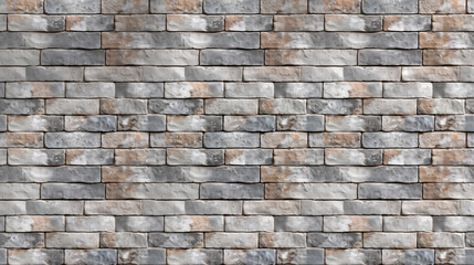 Obraz premium Natural gray bricks wall background 