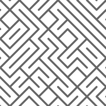 Seamless geometric pattern of perpendicular lines. Geometric background. Template for interior design, covers, panels, packaging and creative ideas