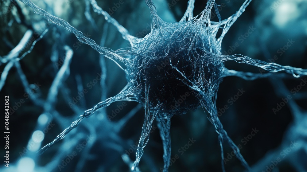 Poster A Single Neuron with Intricate Branching Axons