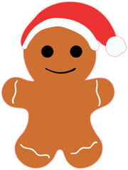 christmas gingerbread man