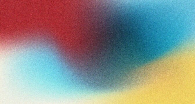 Dark multi color grainy gradient noise texture banner backdrop, glowing colors poster design