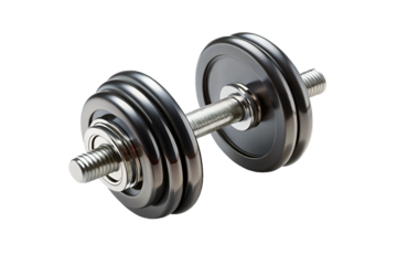 dumbbell isolated on white background