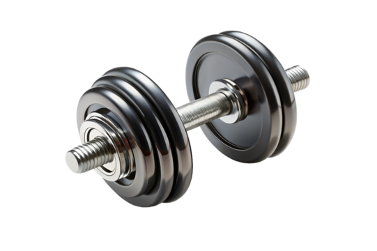 dumbbell isolated on white background