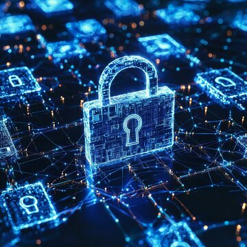 Iso 27001 concept. the international standard for information security management. ensure the confidentiality integrity and availability of data systems and networks. mitigate cyber-attacks risk.
