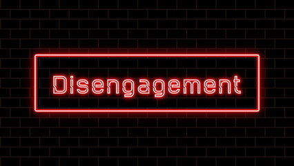 Disengagement(離脱) のホワイトボード風イラスト