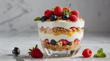 yogurt with berries
