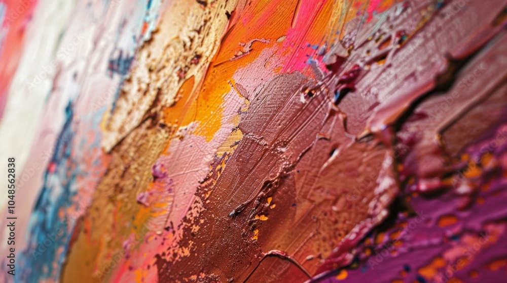 Poster the walls are decorated with abstract artwork adding a touch of creativity and inspiration to the sp
