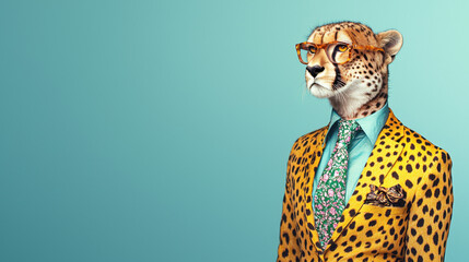 Cheetah in a Suit