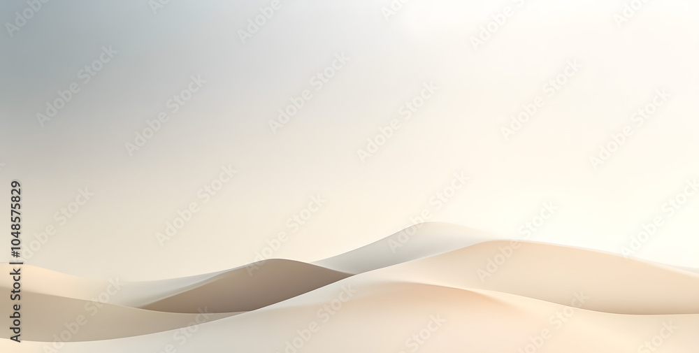 Aufkleber beige gray grainy gradient background poster backdrop noise texture webpage header wide banner desig