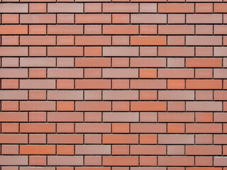 Fototapeta premium レンガ調のタイルの壁面