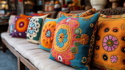 Colorful Pillows for Home Decor
