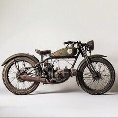 Obraz premium bike on a black