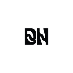 BH monogram logo design letter text name symbol monochrome logotype alphabet character simple logo