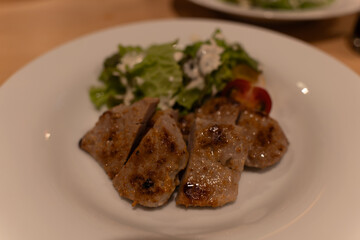 Grilled pork 