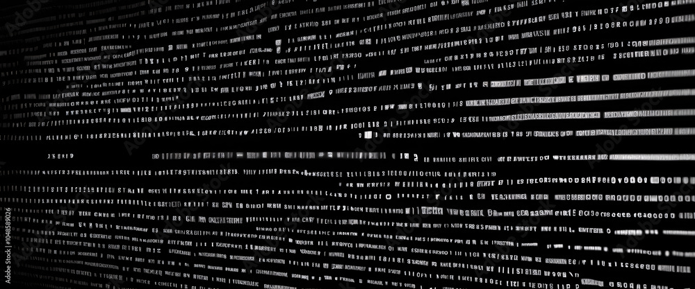 Poster digital matrix flow